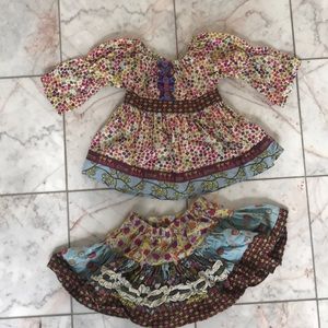 Matilda Jane DRESS & SKIRT character counts 2T
